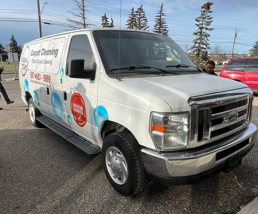 RGSon Carpet Cleaning Service Van